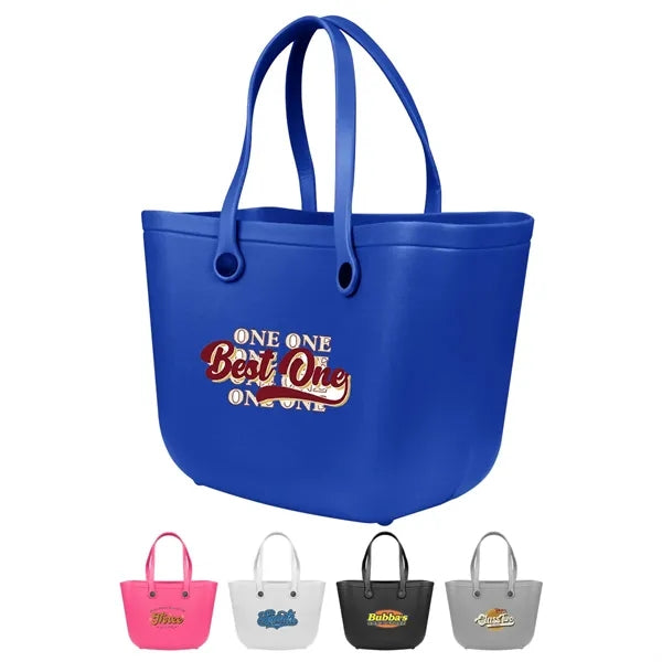 EVA plastic molded beach bag