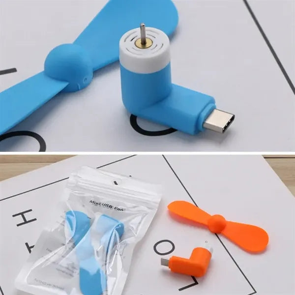 Mini Portable USB Direct insertion Personal Cell Phone Fan