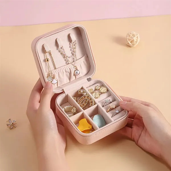 Small Travel Jewelry Case