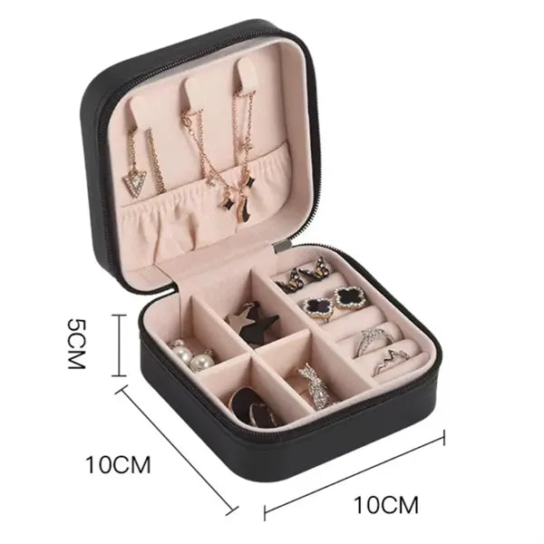 Small Travel Jewelry Case