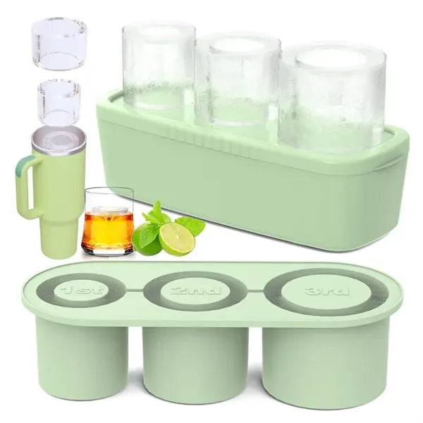 Silicone Hollow Cylinder Ice Mold