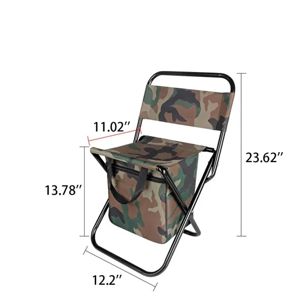 Versatile Outdoor Folding Camping Fishing Seat BBQ Stool