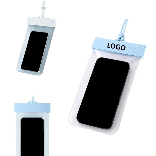 Clear Multicolor PVC Waterproof Mobile Bag