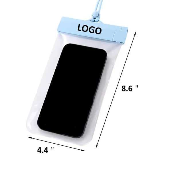 Clear Multicolor PVC Waterproof Mobile Bag