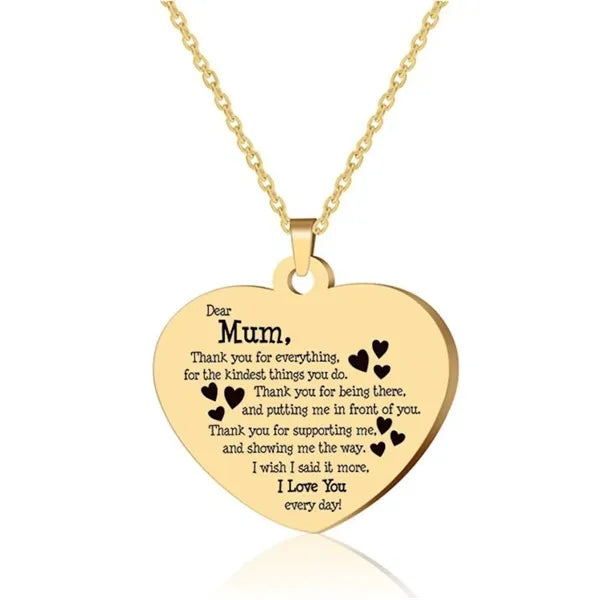 Stainless Steel Heart Shape Pendant Key Chain