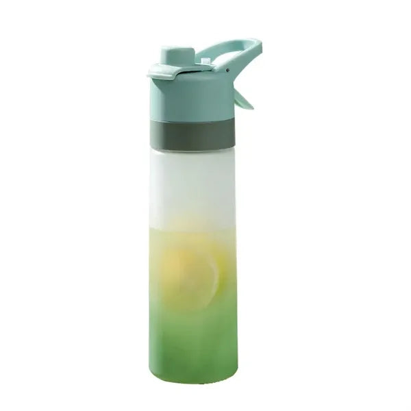 2-in-1 Sip & Misting Spray Water Bottle 20 oz