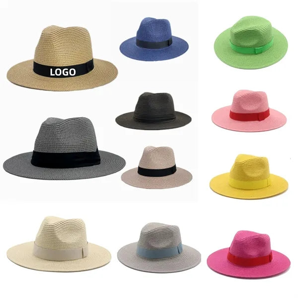 Unisex Sun Straw Summer Beach Hat