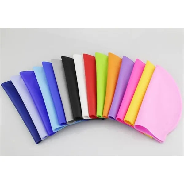Logo Silicone Swimming Cap