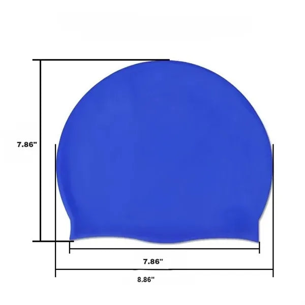 Logo Silicone Swimming Cap