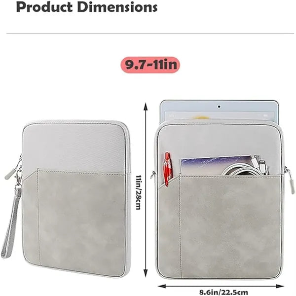 Simple Computer iPad tablet Bag PU Leather Multi-Siz