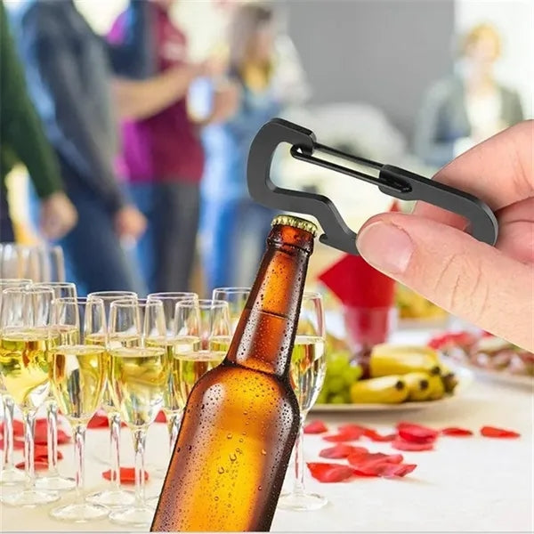 Retractable Heavy Duty Key Holder Belt Clip with Carabiner