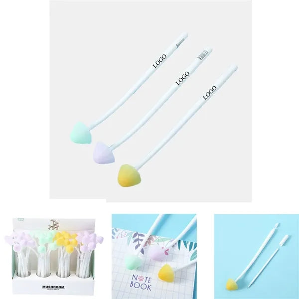 Cute Mushroom Rollerball Pens