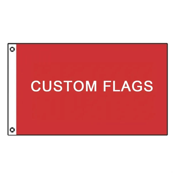 4' x 6' Custom Double-sided Digital Printed Flag