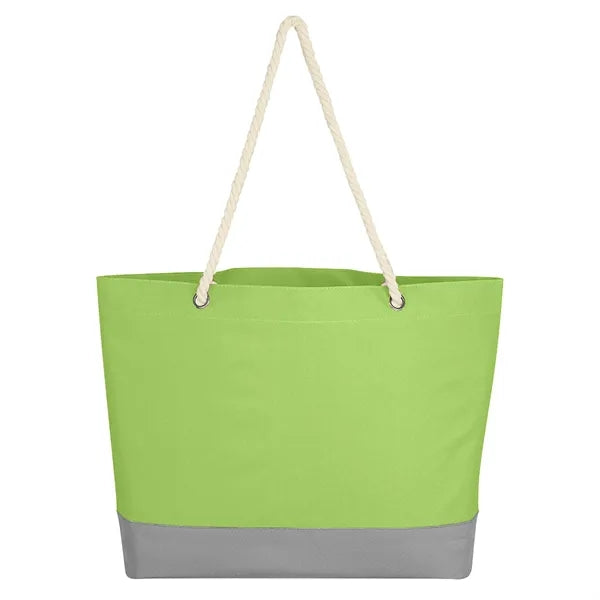Polyester Tote Bag With Rope Handles