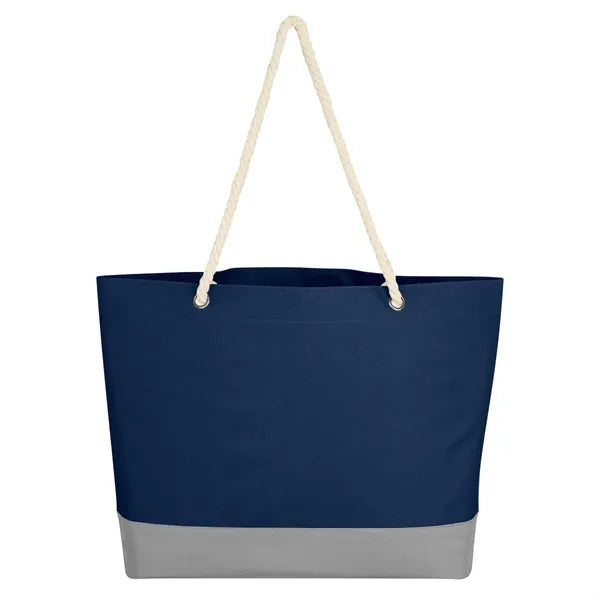 Polyester Tote Bag With Rope Handles