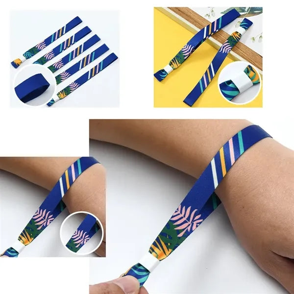 Full Color Sublimation Event Wristband