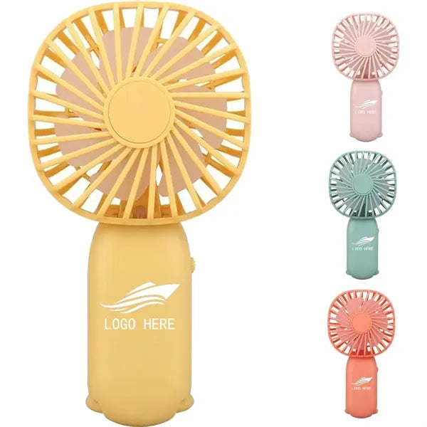 Usb Mini Handheld Fan Desktop With Hooks