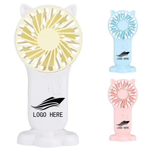 Mini Usb Rechargeable Foldable Handheld Desk Fan