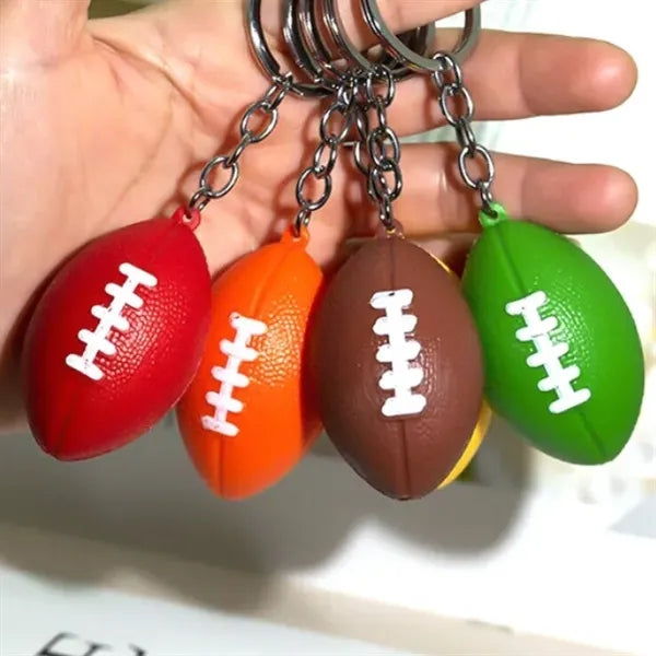 Football Stress Relief Keychain