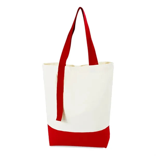 16" x 14" x 4" Canvas Grocery Shopping Tote Bag