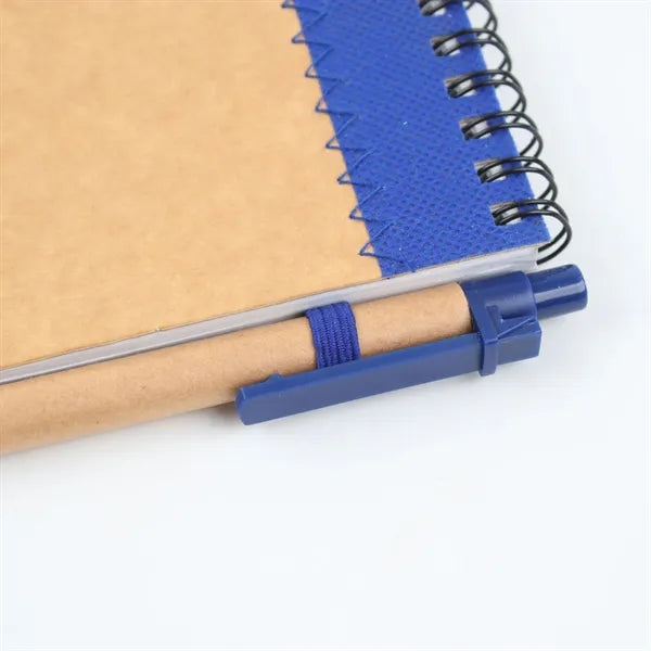 Jotter with Pen Set Recycled Paper,Minimalist