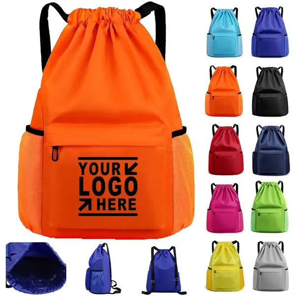 Sports Gym Drawstring Backpack