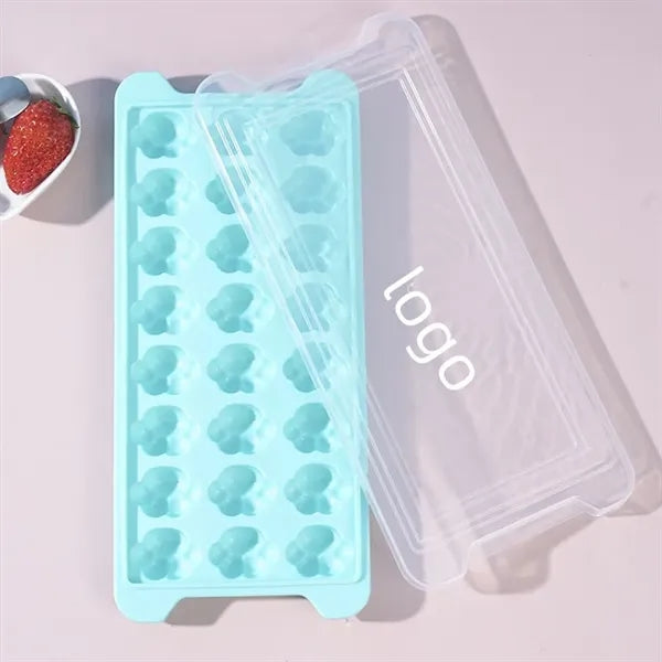 Cute Cat Paw Silicon Ice Cube Tray With Lid