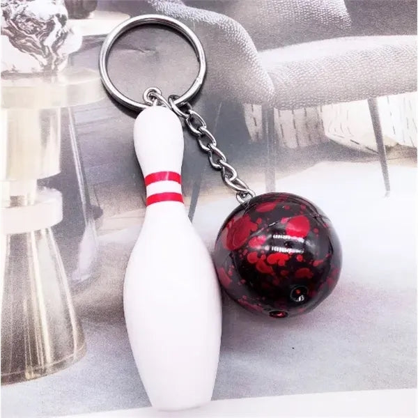 Bowling Pin Keychain