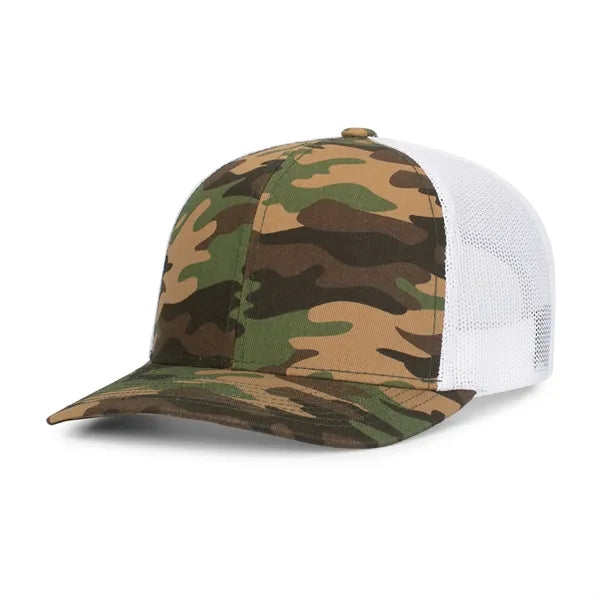 Camo Snapback Trucker Cap