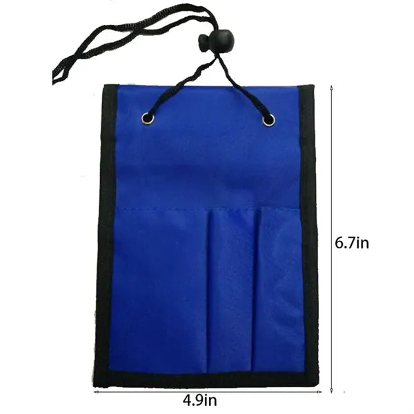 Document multifunctional hanging neck passport bag