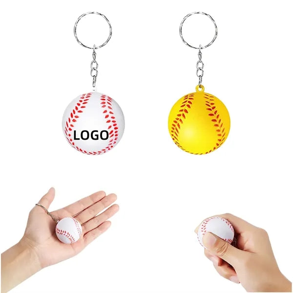 Baseball Keychain