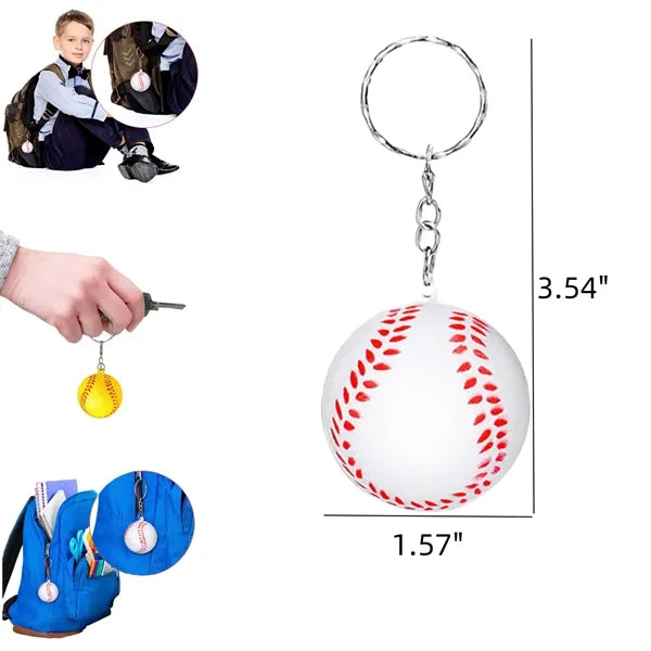 Baseball Keychain