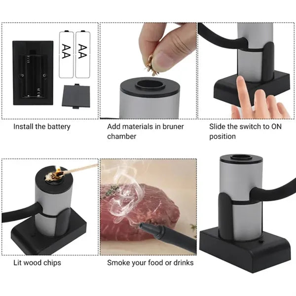 Smoking Gun Cocktail Smoker Food