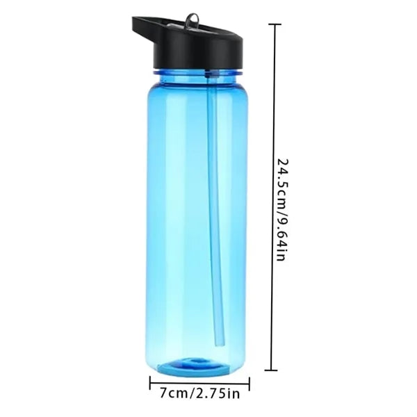 Creative Space Outdoor Sports Straw Cup Water Bottle