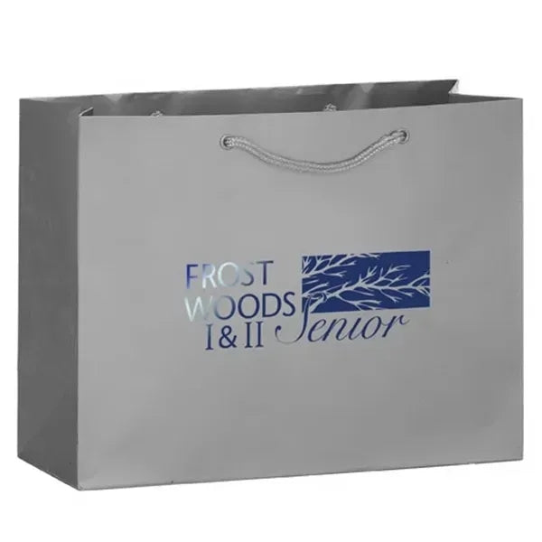 Matte Laminated Euro Tote Bag - Foil Stamp