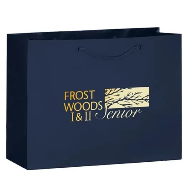 Matte Laminated Euro Tote Bag - Foil Stamp