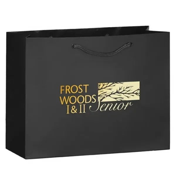 Matte Laminated Euro Tote Bag - Foil Stamp