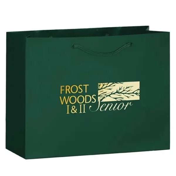 Matte Laminated Euro Tote Bag - Foil Stamp