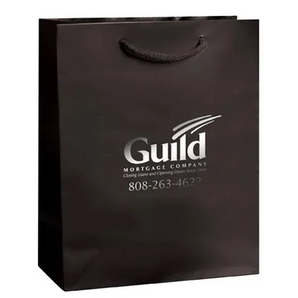 Matte Laminated Euro Tote Bag - Foil Stamp
