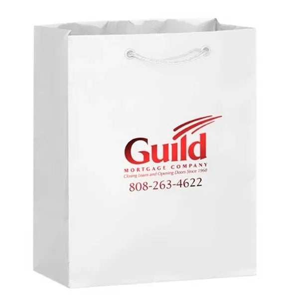 Matte Laminated Euro Tote Bag - Foil Stamp