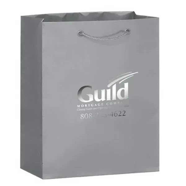 Matte Laminated Euro Tote Bag - Foil Stamp