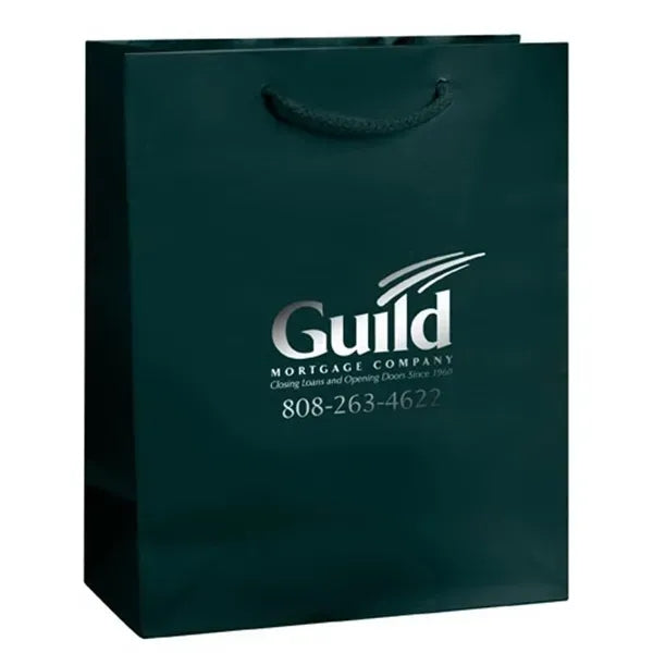 Matte Laminated Euro Tote Bag - Foil Stamp