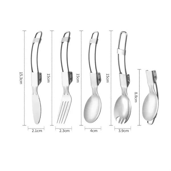 Foldable Cutlery Set