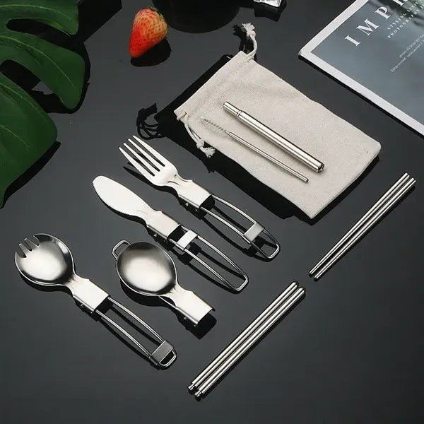Foldable Cutlery Set