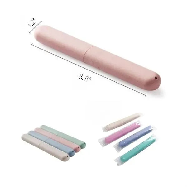 Eco-friendly Portable Toothbrush Holder for Travel Camping
