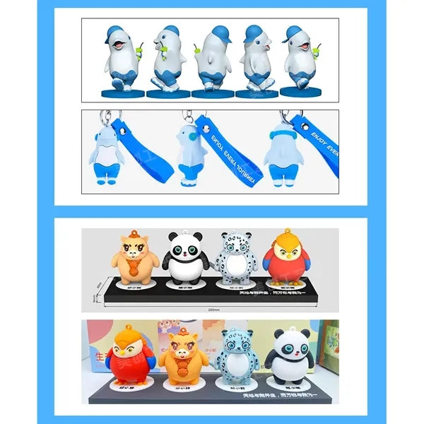 3D Soft PVC Keychain