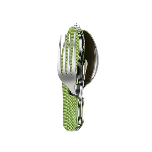 Folding Camping Utensils Cutlery Set