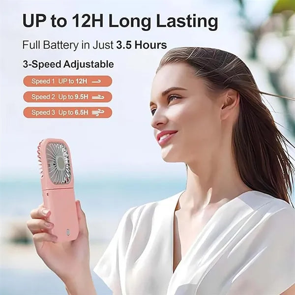 USB Portable Necklace & Handheld & Desktop Fan