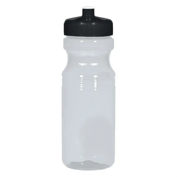 25 Oz Translucent Bike Bottle W/ Lid