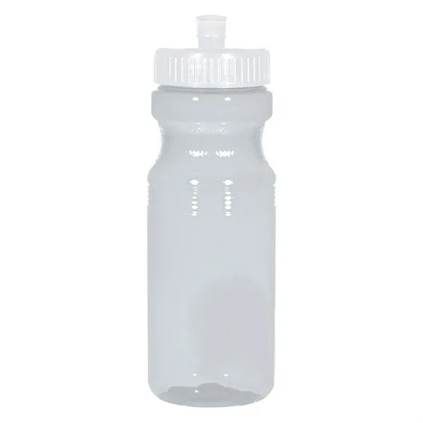 25 Oz Translucent Bike Bottle W/ Lid